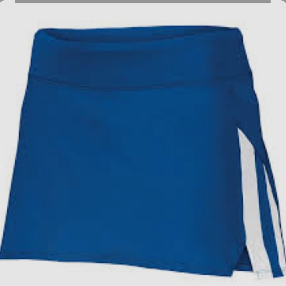 Augusta Sportswear Royal Blue Full Force Athletic Tennis Golf Skort Size Medium